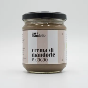 Crema di mandorle e  cacao gr. 190