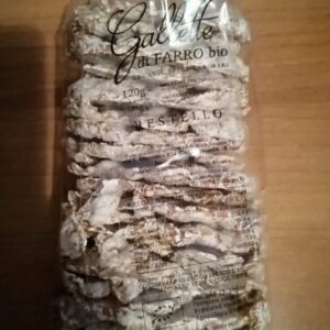 Gallette di farro biologico sottili El Restel
