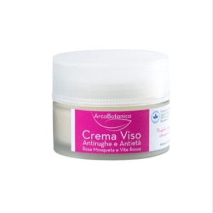Crema Viso Antirughe e Antietà Rosa Mosqueta e Vite Rossa ml. 50