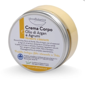 Crema Corpo Nutriente Olio di Argan e Agrumi  ml. 200