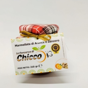 Marmellata Arancia e Zenzero gr. 210