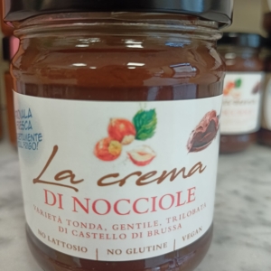 la crema di nocciola del Castello di Brussa gr. 200