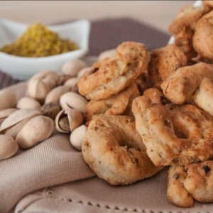 Taralli con pistacchio  gr. 100