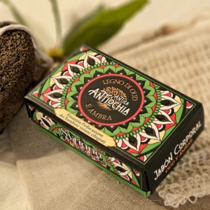 Sapone di Aleppo Profumato "Antica Antiochia", profumo Oud e Ambra gr. 125