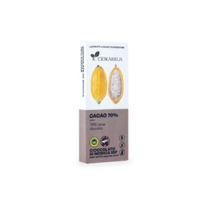 Cioccolato di Modica IGP – Cacao 70% ciokarrua gr. 100