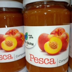 composta di pesca gr. 320