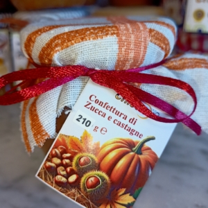 confettura di zucca e castagne Le Conserve di Chicco gr. 210