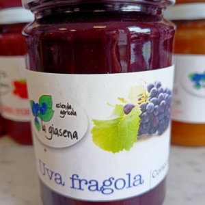composta di uva fragola nera La Giasena gr. 320