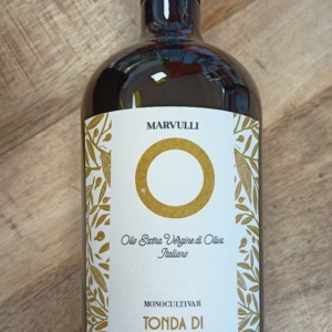 olio extravergine di oliva monocultivar  tonda di Cagliari ml 750