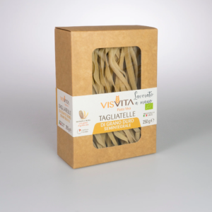 Tagliatelle Grano Duro Semintegrale  biologico100% Italiano gr. 100