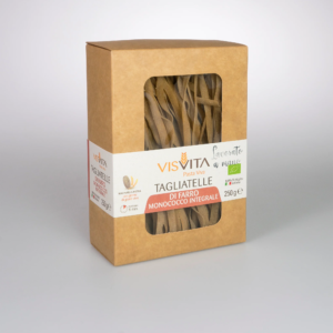 Tagliatelle di Farro Monococco biologico  Integrale 100% Italiano gr. 100